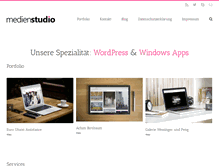 Tablet Screenshot of medienstudio.net